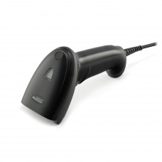 Проводной сканер штрих-кода MERTECH 2220 P2D USB, USB эмуляция RS232, black