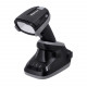 Беспроводной сканер штрих-кода MERTECH CL-2410 BLE Dongle P2D USB black + зарядно-коммуникационная подставка (Cradle) в Омске