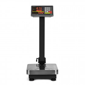 Торговые напольные весы M-ER 335 ACPU-60.10/20 "TURTLE" с расчетом стоимости товара LED