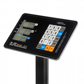 Торговые напольные весы M-ER 333 ACP-60.20 "TRADER" с расч. стоимости LCD